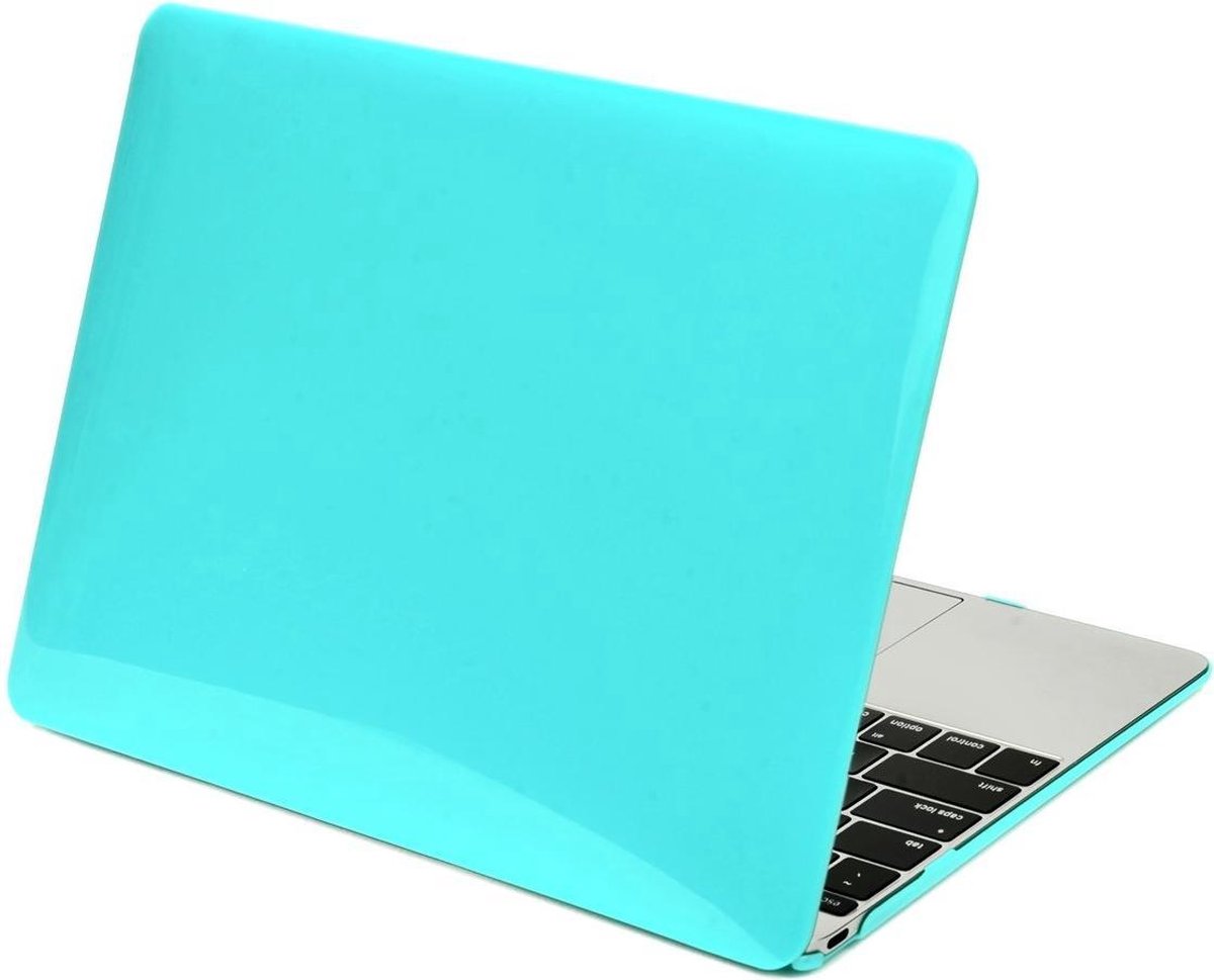Macbook Case voor Macbook Air 11 inch - Laptoptas - Matte Hard Case - Turquoise