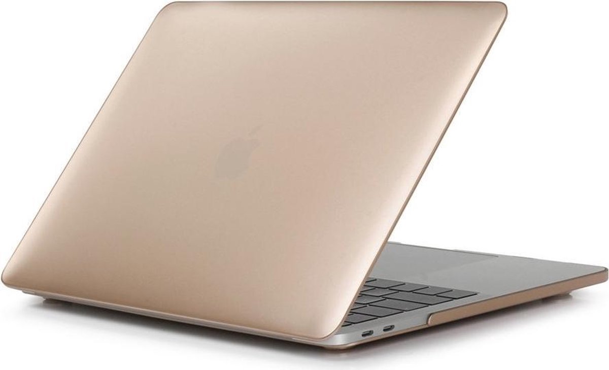Macbook Case voor New Macbook PRO met of zonder Touch Bar 13 inch 2016/2017 - Hard Case - Metallic Koper Goud