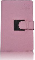 Case voor een Prestigio MultiReader-3574 | Hoesje met Multi-stand - Kleur Roze - Merk i12Cover