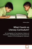 What Counts as Literacy Curriculum?