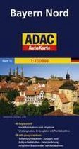 ADAC AutoKarte Deutschland 12. Bayern Nord 1 : 200 000