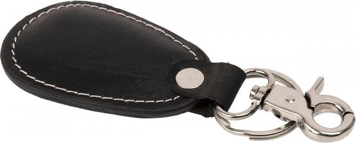 PATIKIL lederen sleutelhanger, echt lederen sleutelhoes RFID