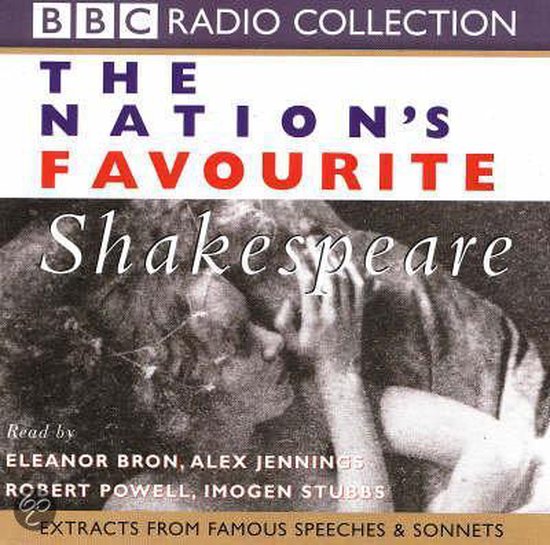 BBC Radio Collection: The Nation's Favourite Shakespeare, gelezen door Eleanor Bron, Alex Jennings, Robert Powell, Imogen Stubbs.