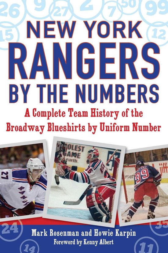 By the Numbers - New York Rangers by the Numbers - cover