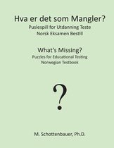 Hva Er Det SOM Mangler? Puslespill for Utdanning Teste