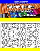 Boston Bruins Coloring Book Greatest Players Edition