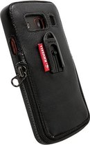 KRUSELL Classic Leather Back Case - Geschikt voor Samsung Galaxy Xcover S5690 - Zwart