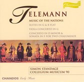 Telemann: Music of the Nations / Standage, Collegium M90