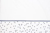 Briljant Baby Laken met Bies voor Ledikant 100 x 150 - Spots - Stonegreen