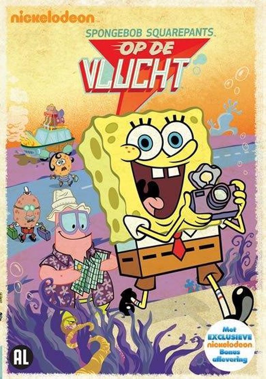 Cover van de film 'SpongeBob SquarePants - Op De Vlucht'