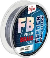 Gevlochten Lijn Carpzoom Feeder Braid 100m 0.08mm feederlijn