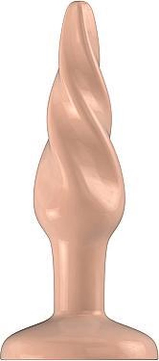 Goedkoopste Buttplug - Rubber - 5 Inch - Model 5 - Flesh