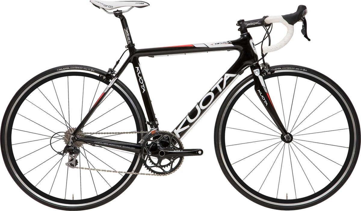 Regeringsverordening werkzaamheid schetsen Kuota Korsa Carbon racefiets ultegra eco, 2x10 grijs/wit Framemaat 58 cm |  bol.com