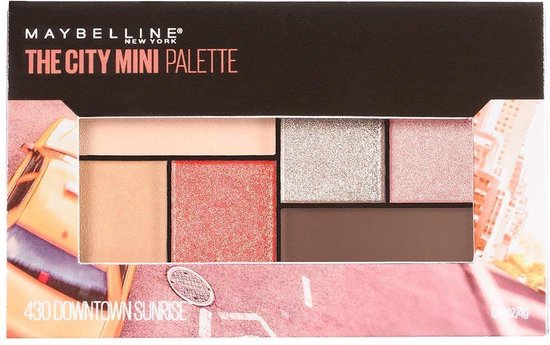 Foto: Maybelline the city mini oogschaduw palette 430 downtown sunrise