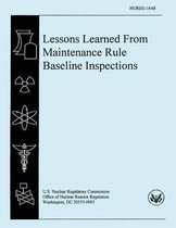 Lessons Learned from Maintenance Rule Baseline Inspections