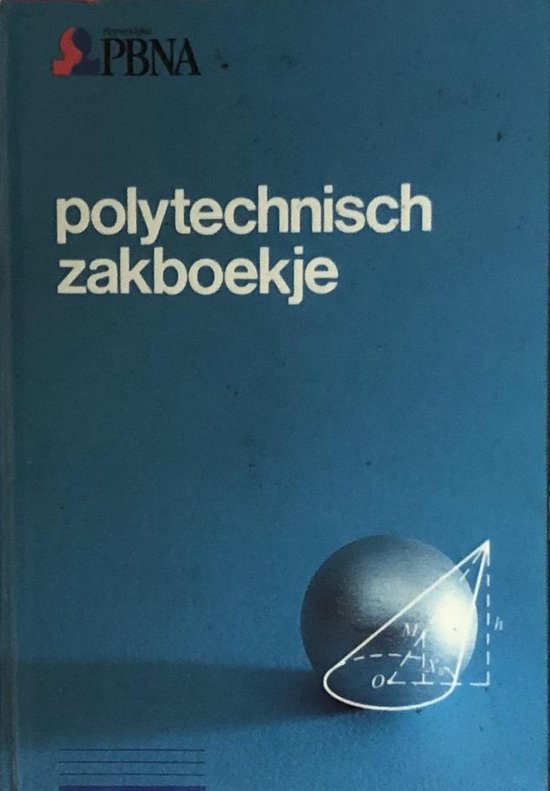 Polytechnisch zakboekje - cover