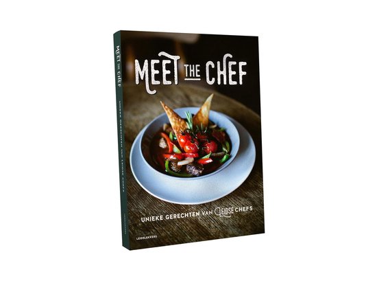 Omslag van Meet the Chef kookboek door LeidsLekkers