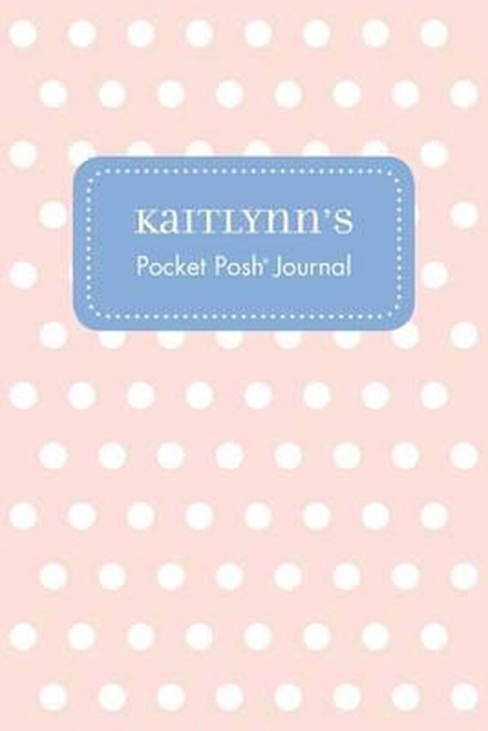 Kaitlynn's Pocket Posh Journal, Polka Dot