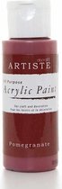 Acrylic Paint (2oz) - Pomegranate