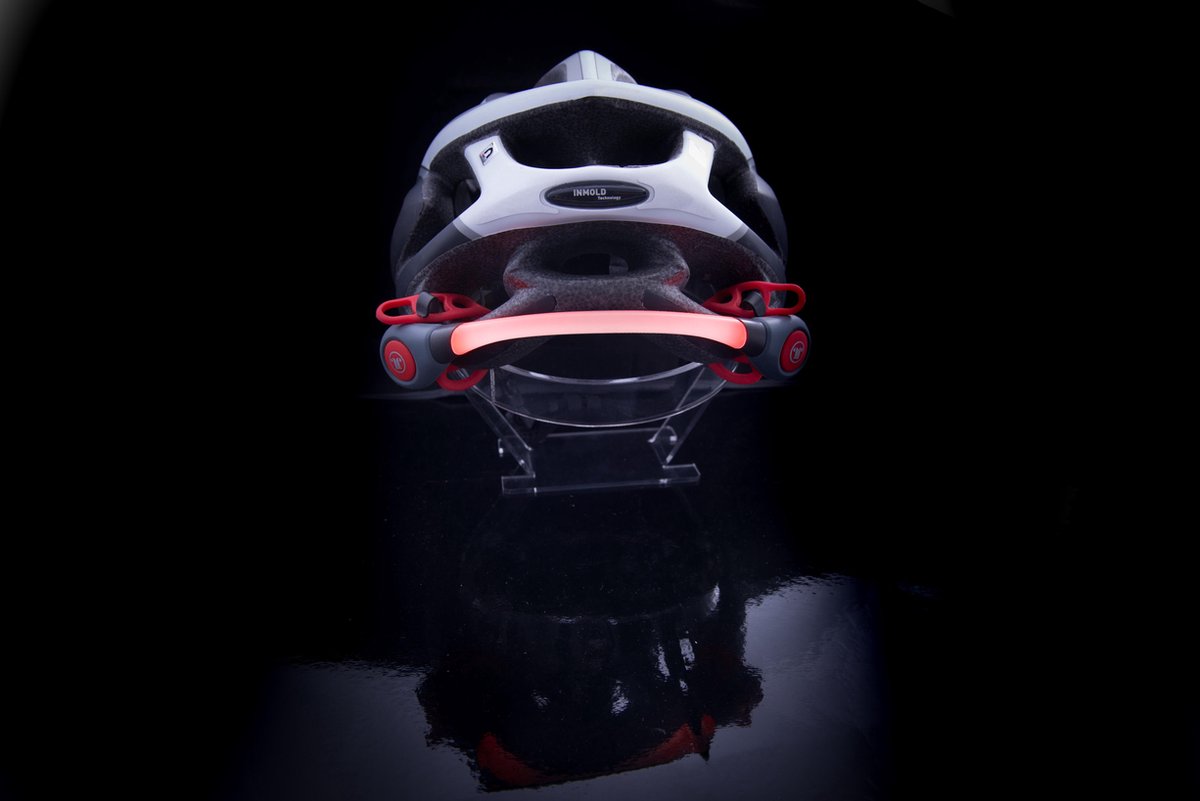 Bee Seen - Led - Helm - verlichting - verstelbaar - waterproof - veiligheid - fiets