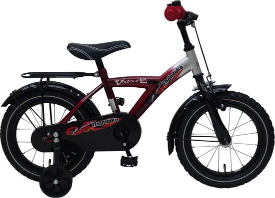 Volare Thombike 14 inch jongensfiets 95% afgemonteerd | bol.com