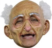 "Masker van een oude man voor volwassenen Halloween - Verkleedmasker - One size"
