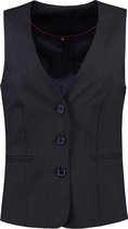 Tricorp Dames gilet - Corporate - 405002 - Navy-Gestreept - maat 34