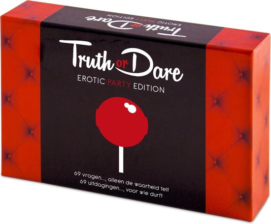 Tease & Please Truth or Dare Erotic Party Edition - NL Rood - Erotisch Bordspel