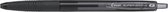 Pilot balpen Super Grip G fijn retractable, zwart, value pack met 24 + 6 stuks