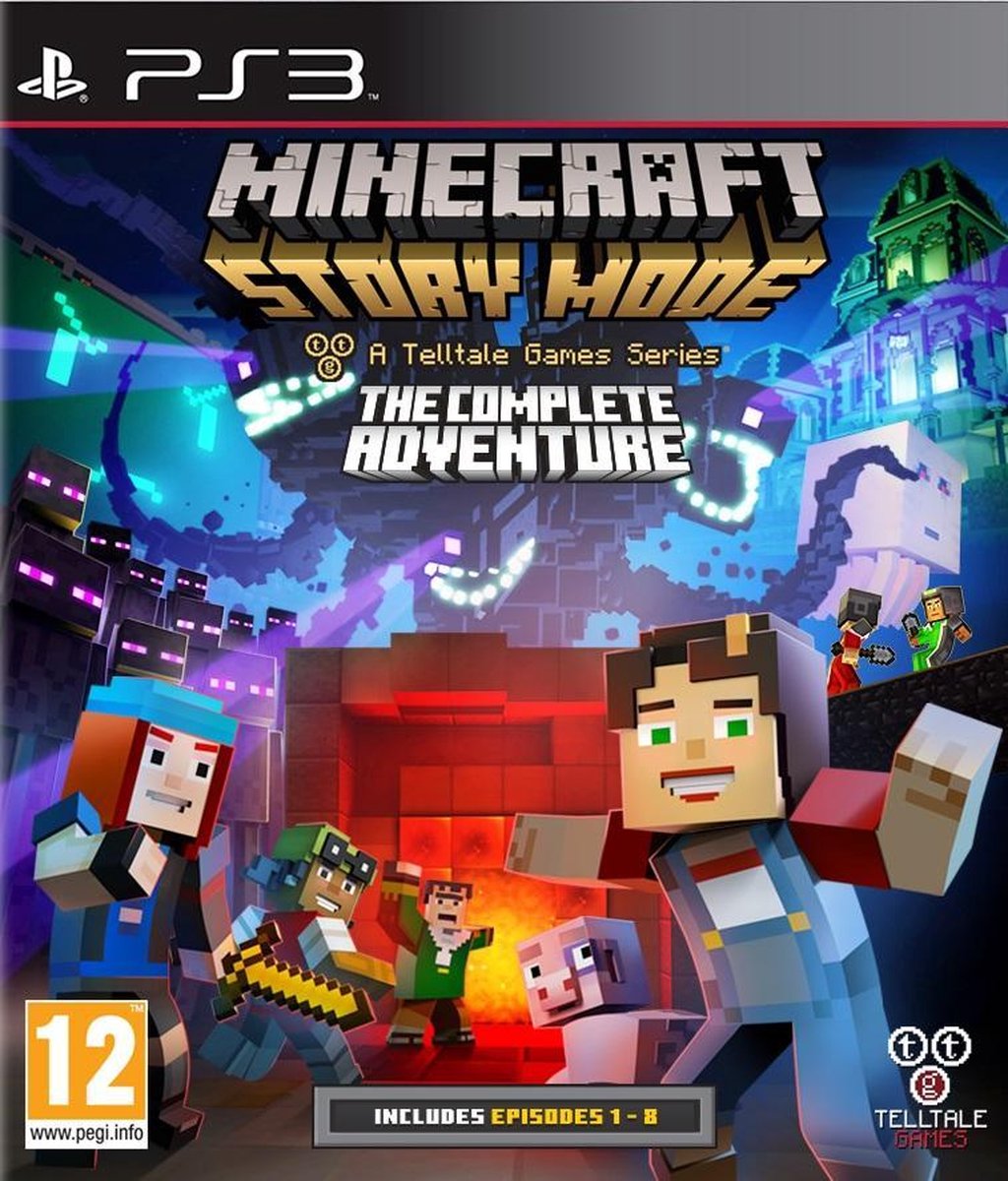 Minecraft - Story Mode: The Complete Adventure - PS3 | Jeux | bol.com