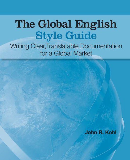 The Global English Style Guide - cover