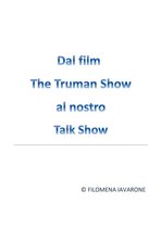 Dal Film The Truman Show al nostro Talk Show