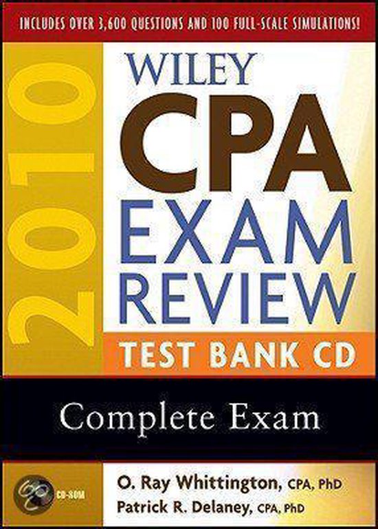 Wiley Cpa Exam Review 2010 Test Bank Cd