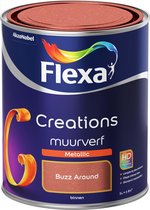 Flexa Creations - Muurverf Metallic - Buzz Around - 1 liter