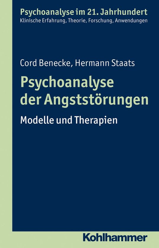 Psychoanalyse der Angststörungen - cover