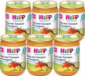 HiPP BIO maaltijd vanaf 6 maanden - Pasta met Tomaten en Courgette - 6stuks 190gr