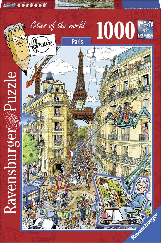 Ravensburger puzzel Fleroux Paris - Legpuzzel - 1000 stukjes | bol.com