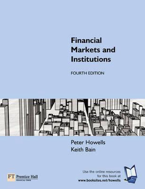 Financial Markets and Institutions 9780273682837 Peter Howells