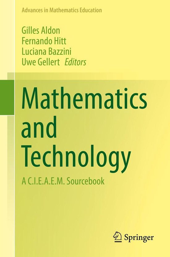 Advances in Mathematics Education - Mathematics and Technolo ... - cover