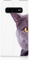 Samsung S10 Smart Cover Cat