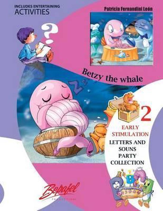 Letters and Souns Party Collection- Betsy the whale - cover