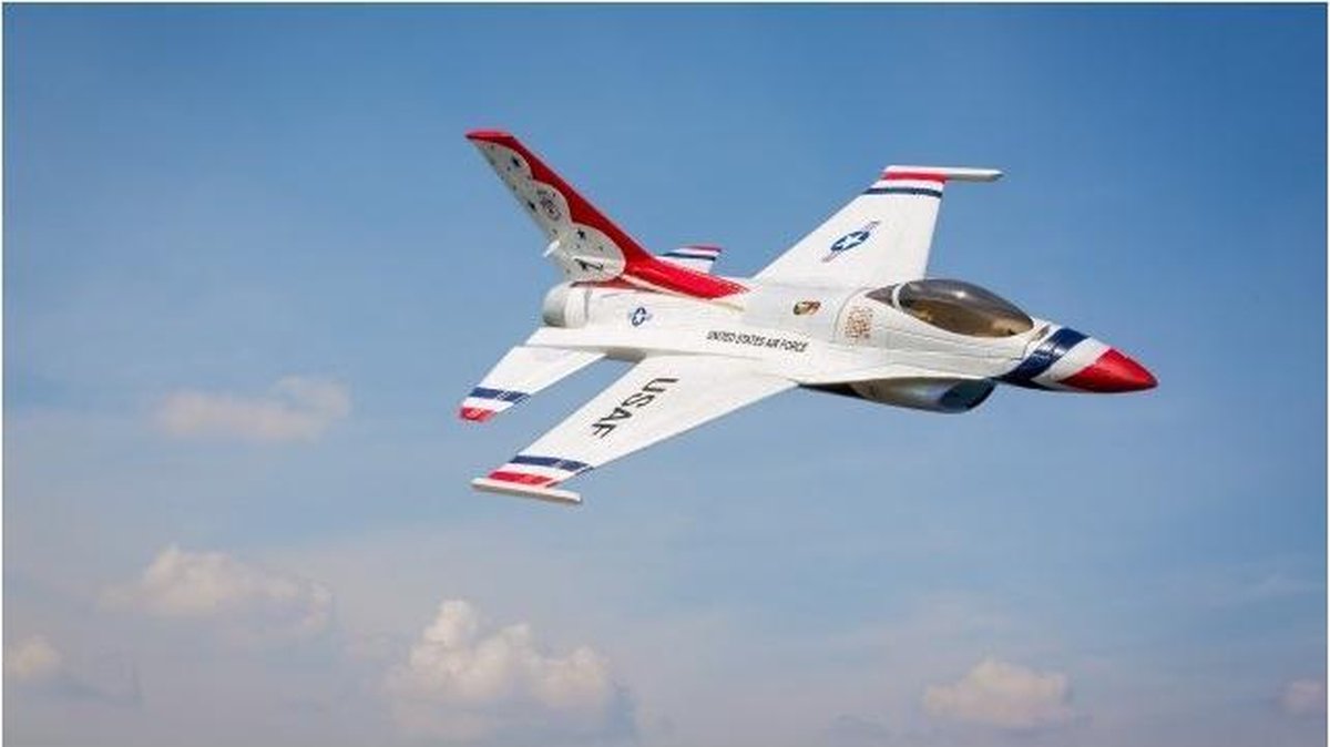 Model Aircraft Company RC Vliegtuig EFlite UMX F16 BNF Basic met AS3X