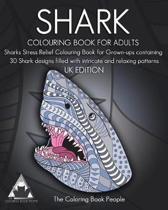 Foto: Shark colouring book for adults