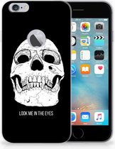 Geschikt voor iPhone 6 Plus | 6s Plus Uniek TPU Hoesje Skull Eyes