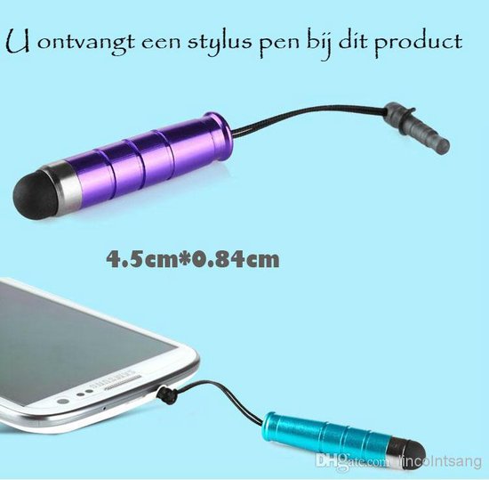 iTag keyfinder GPS tracker (willekeurige kleur) huisdieren bagage +  stylus pen
