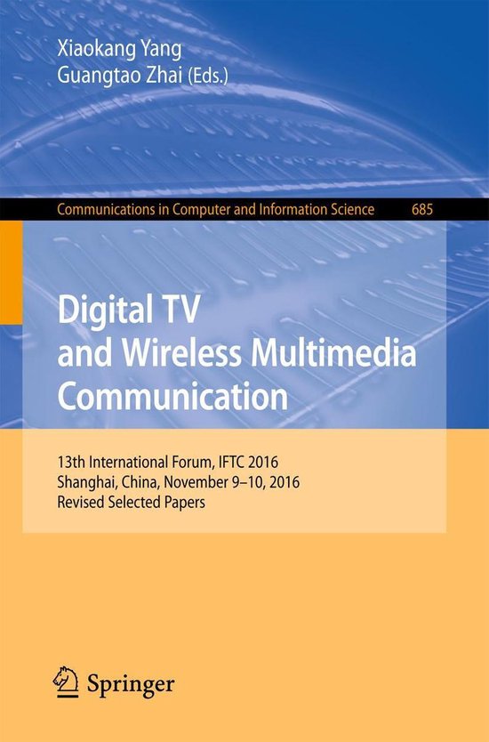 Springer Nature Proceedings Computer Science - Digital TV an ... - cover