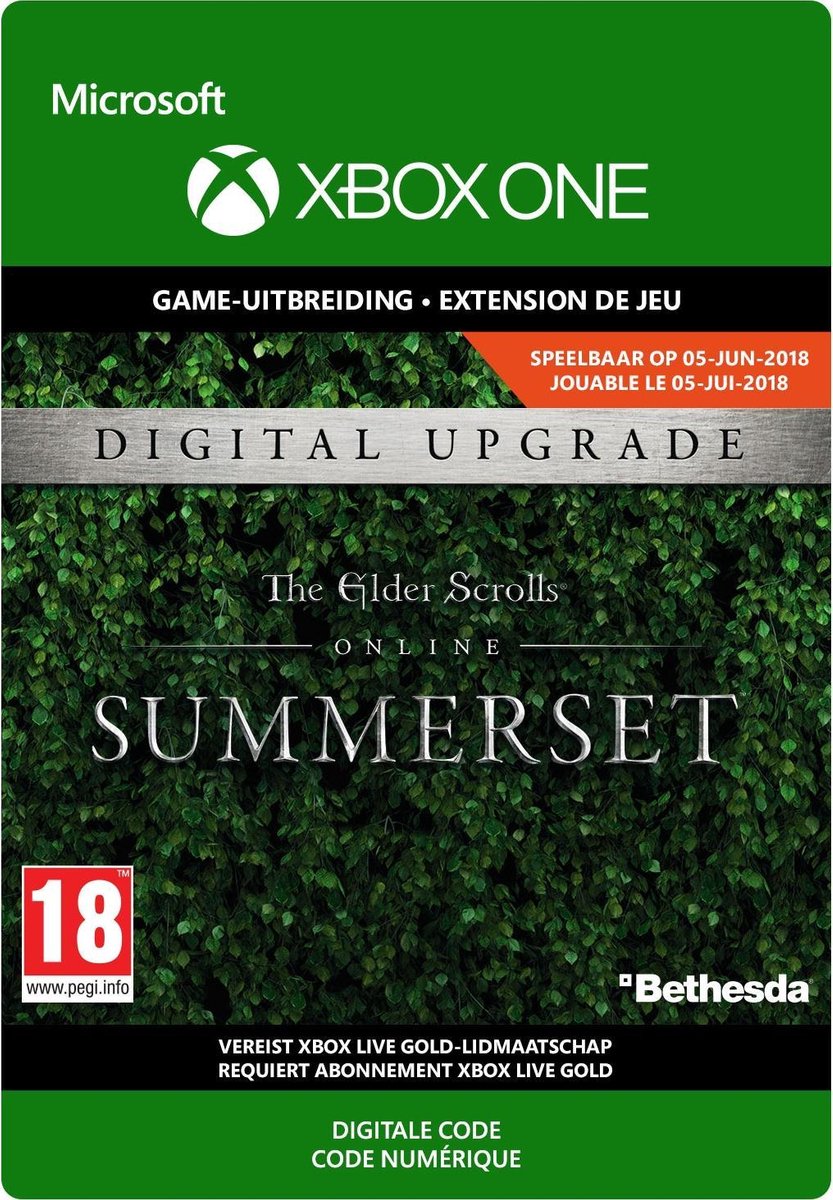 bol.com | Elder Scrolls Online: Summerset - Upgrade - Xbox One