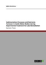 Sedimentation Processes and Nutrients Turnover in Acidic Water Bodies during Experimental Treatment for Lake Remediation