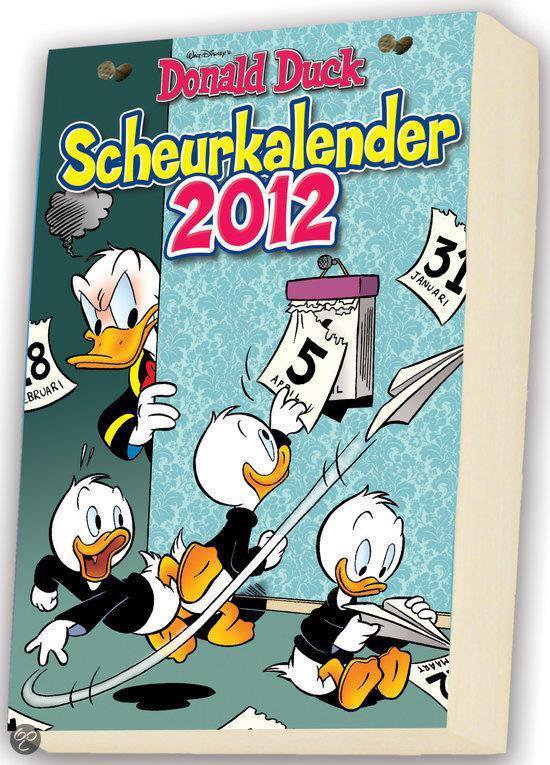Cover van het boek 'Donald Duck Scheurkalender 2012'