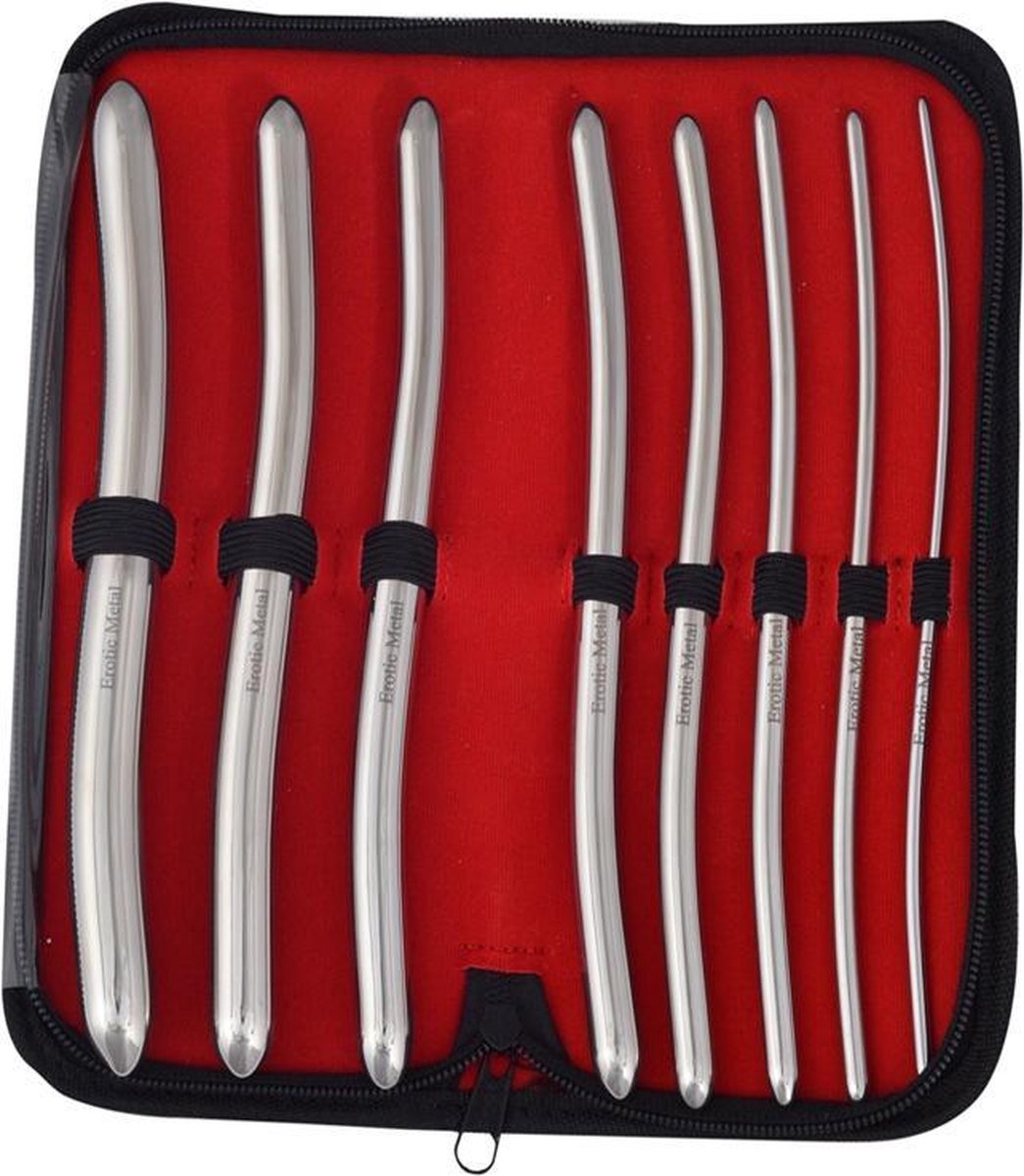 8 Delige Dilator set metaal